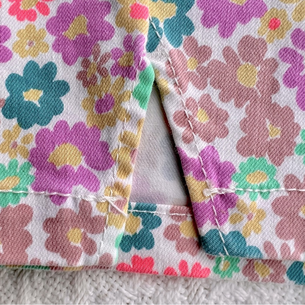 WILD FABLE NEON FLORAL SKIRT - Picture 7 of 14
